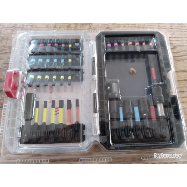 Set de 40 embouts Parkside neuf