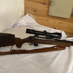 Carabine &agrave; verrou SAKO L61R FINNBEAR calibre 30/06 + lunette SIZE + mod&eacute;rateur A-TEC H3