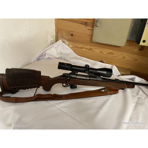 Carabine � verrou SAKO L61R FINNBEAR calibre 30/06 + lunette SIZE + mod�rateur A-TEC H3