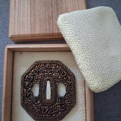 Magnifique Tsuba ere Edo type Namban