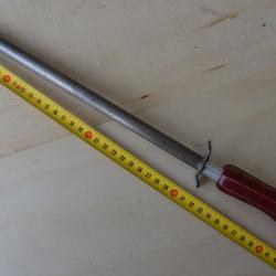 Grand Fusil &agrave; Aiguiser ancien de 45 cm