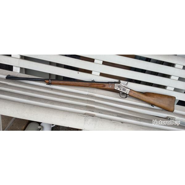 Rolling Block su�dois mod�le 1873 calibre 8x58 RD + kit de rechargement