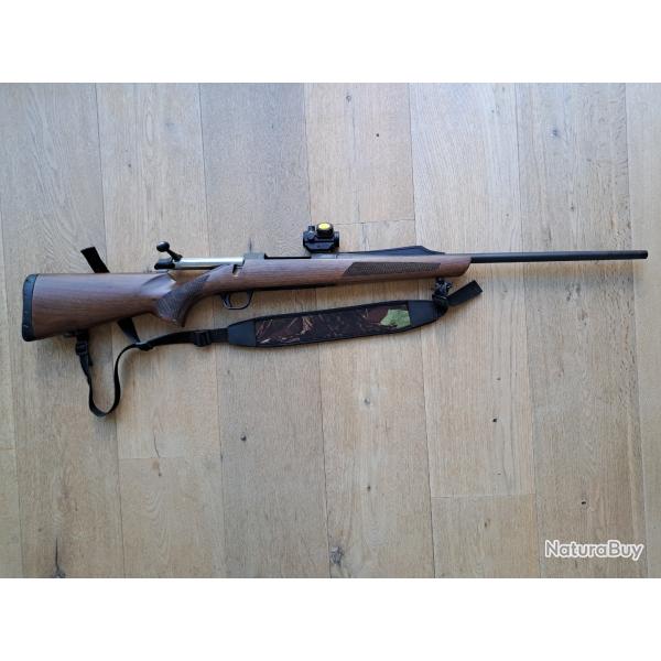 Carabine A bolt 3+ 30.06 avec point rouge Bushnell trs 25