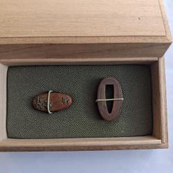 Ensemble Fuchi et Kashira , Theme de la nature, Authentiques.