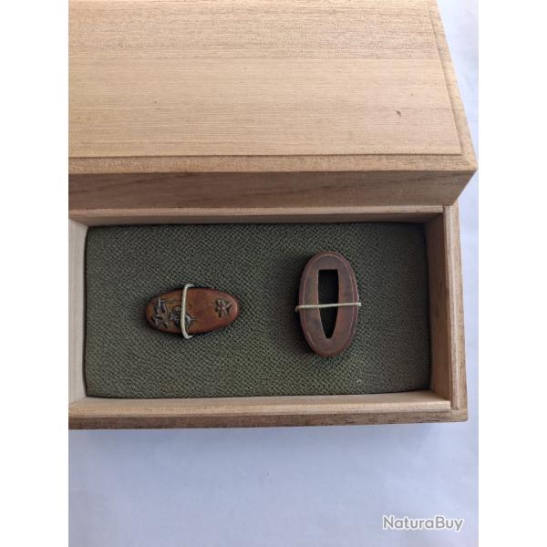 Ensemble Fuchi et Kashira , Theme de la nature, Authentiques.