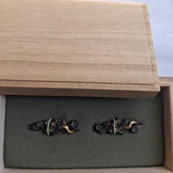 Ensemble de menukis , Theme Floral, Authentiques ,ere Edo.