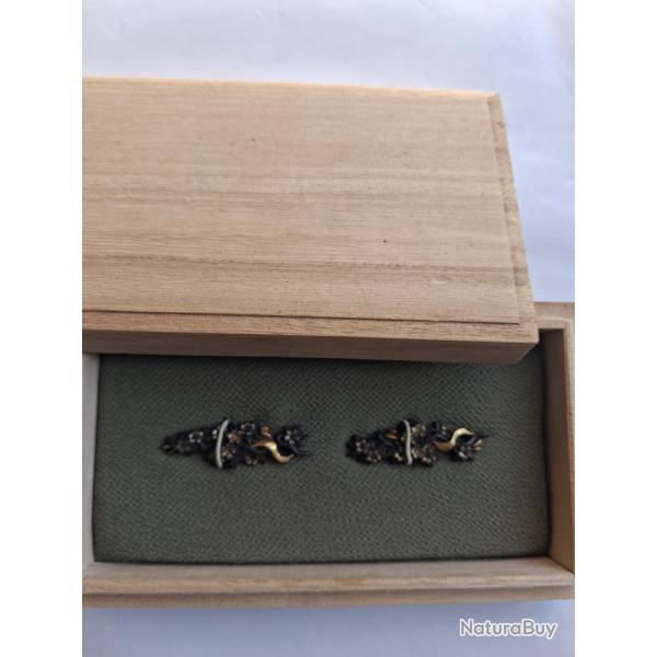 Ensemble de menukis , Theme Floral, Authentiques ,ere Edo.