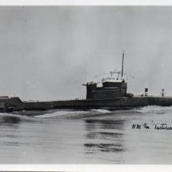 Carte postale du sous-marin HMS Tactician -N&deg;7828