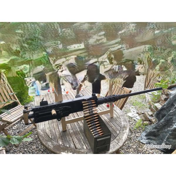 REPRO INERTE METAL MITRAILLEUSE US BROWNING CAL.50