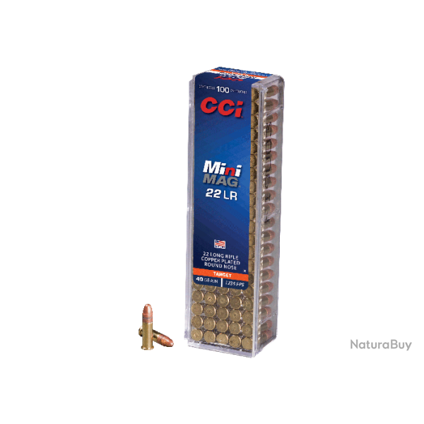 Balles CCI Minimag Segmented HP - Cal. 22 LR - Boite de 100 - Par 1