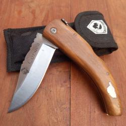Joli Couteau CORSICA Manche en Bois &Eacute;tui en Nylon