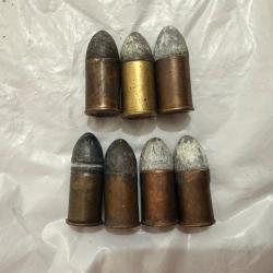 7 Cartouches calibre 11 mm 73 categorie D