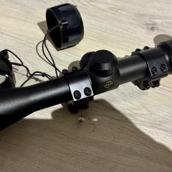 Tasco 3-9x40 IR World Class + colliers RTI Optics D25,4 - rail 11mm