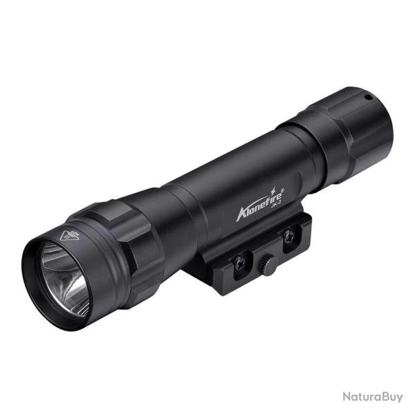 Lampe Tactique JK2 1200Lm SST20 Montage Picatinny Airsoft Chasse Chargeur Inclus
