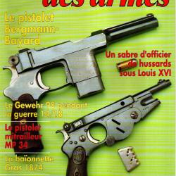 gazette des armes 251, mauser gew 1898 pendant la guerre de 14-18, pistolet bergmann-bayard part 2,