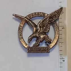 Insigne de la 11&egrave;me brigade m&eacute;canis&eacute;e (XI&egrave;me BM)