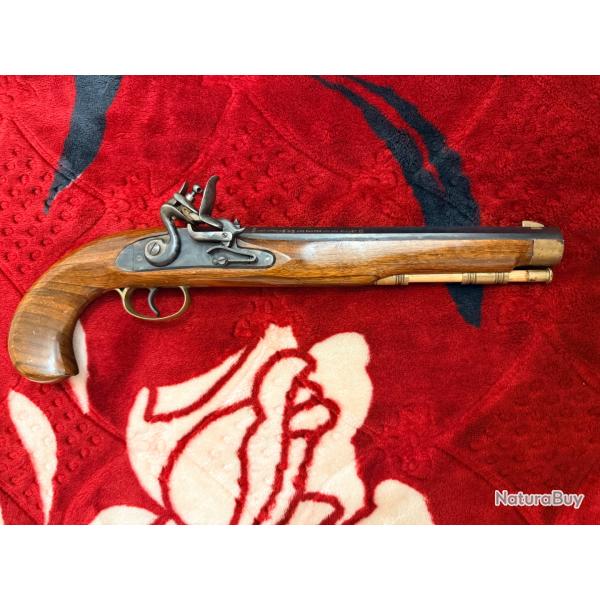 Pistolet Kentucky � silex calibre 45