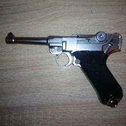 Pistolet Luger p08 blowback silver [Airsoft]