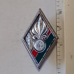 Insigne du 4&egrave;me r&eacute;giment &eacute;tranger d'infanterie (4&egrave;me REI) - Balme