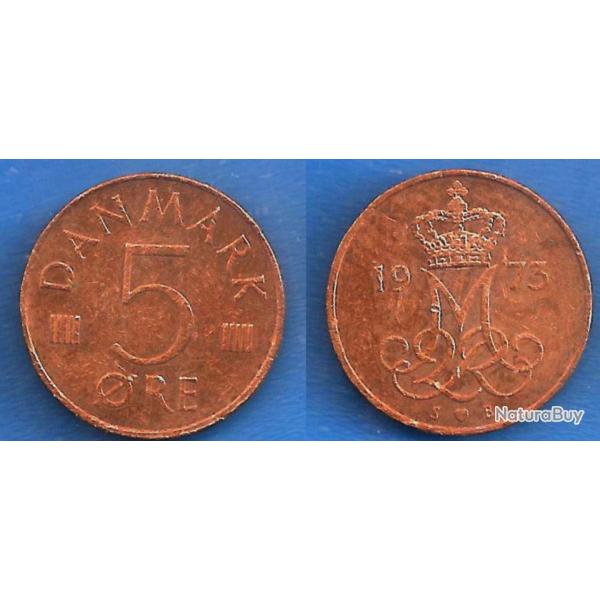 Danemark 5 Ore 1973 Piece