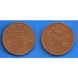 Danemark 5 Ore 1976 Piece Denmark