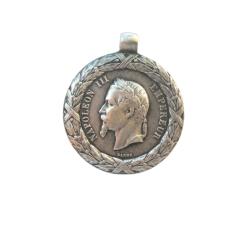 M&eacute;daille Napol&eacute;on III Campagne D'Italie (reproduction)