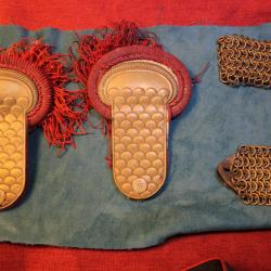 Epaulettes des pompiers de paris  19&egrave;me