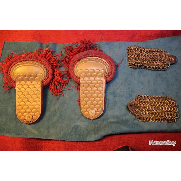 Epaulettes des pompiers de paris  19�me