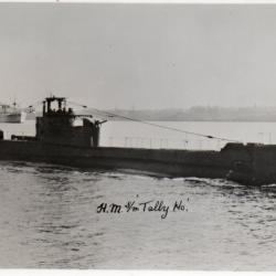 Carte postale sous-marin HMS Tally Ho -N&deg;7834
