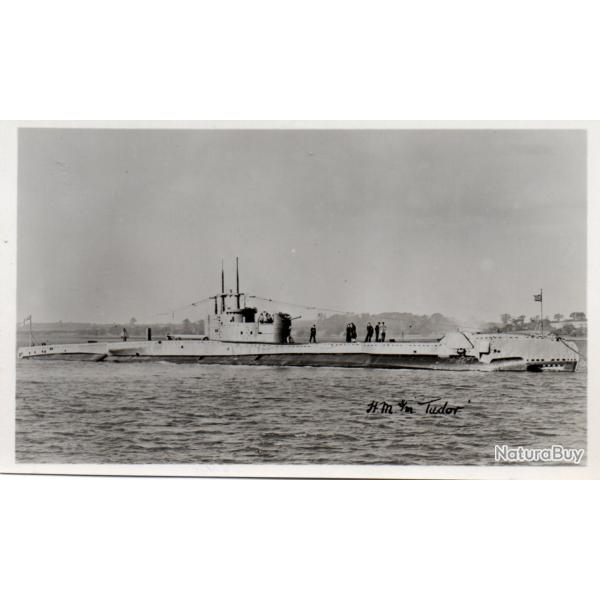 Carte postale sous-marin HMS Tudor -N�7835