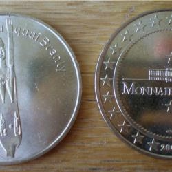 Medaille Mus&eacute;e du Quai Branly Djenneke Monnaie de Parie 2006