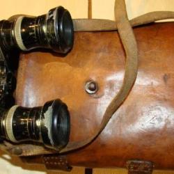 Jumelles nominatives officier poilu 1914