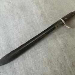 Ba&iuml;onnette dent de scie