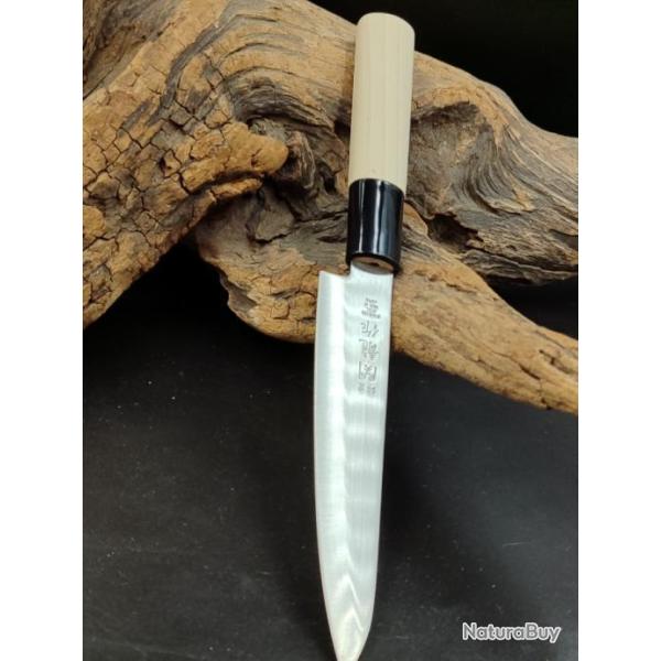 COUTEAU JAPONAIS SEKIRYU LAME 12CM BOIS MADE IN JAPAN 8464