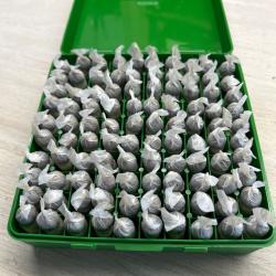 Bo&icirc;te 100 cartouches combustibles poudre noire calibre 44