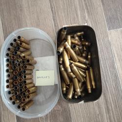 100 x &eacute;tuis 7.08 Remington amorc&eacute;s, percut&eacute;s, neufs