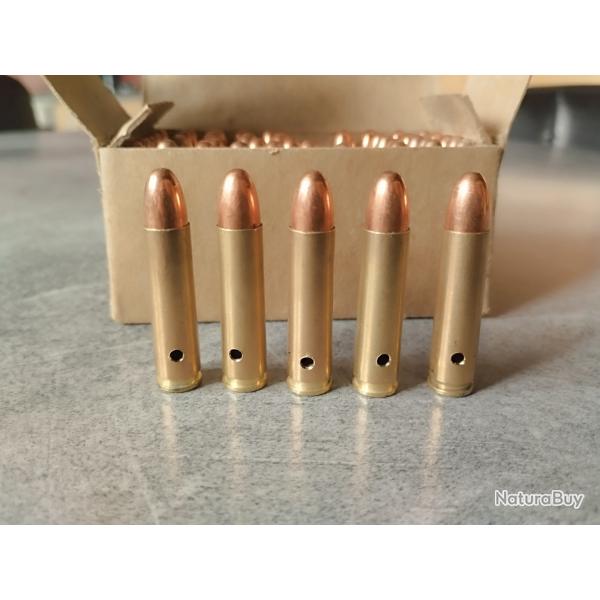 Boite compl�te de  50 cartouches neutralis�es  de calibre 30 M1 provenant de parachutage 2ww.