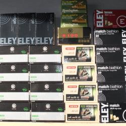 Lot cartouches 22lr.