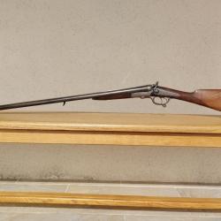 Fusil de chasse &agrave; chiens juxtapos&eacute; calibre 16/70   Jaymond armurier &agrave;  Grenoble.