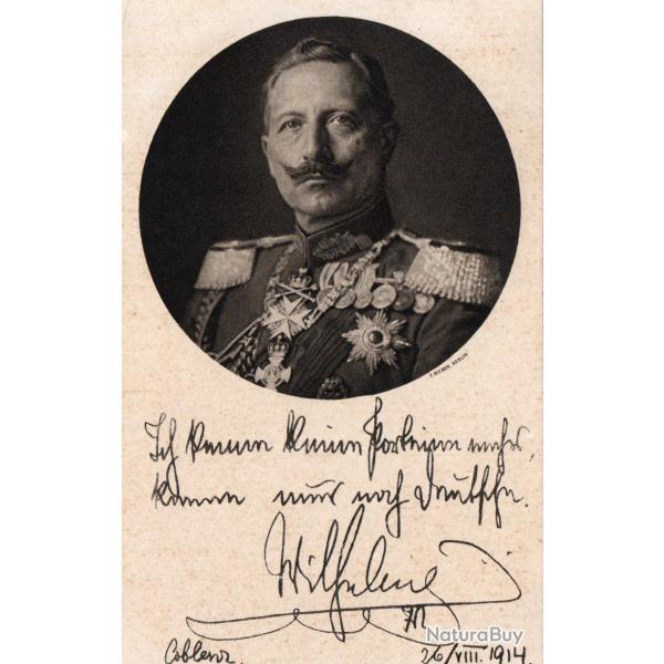 Carte postale de Guillaume II -N�7840
