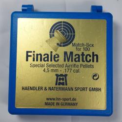 Boite MATCH distributrice de plombs 4.5mm .177 H&N