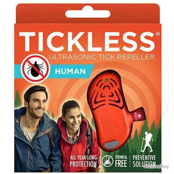 DESTOCKAGE - Tickless chien orange