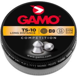 DESTOCKAGE - PLOMBS TS 10 T&Ecirc;TE POINTUE CAL. 4,5 MM - Rouge