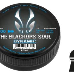 DESTOCKAGE - Plombs The Black Ops Soul DYNAMIC Cal. 5,5 mm