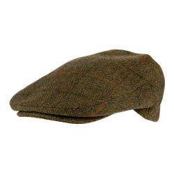 DESTOCKAGE - Casquette Jack Pyke plate Tweed Marron - Casquette T-59