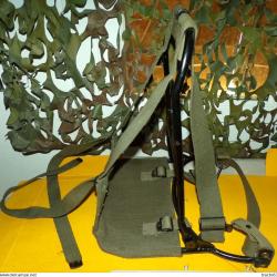 CLAIE DE PORTAGE PORTE CHARGES DORSAL PLIABLE , EN METAL AVEC SANGLES , PERMETTANT DE TRANSPORTER DI