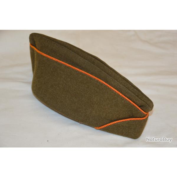 CALOT AMERICAIN S/OFFICIER- TROUPE-US WINTER ORDNANCE CORPS GARRISON CAP-2� WW