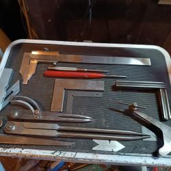 Lot outils de tra&ccedil;age contr&ocirc;le mesures