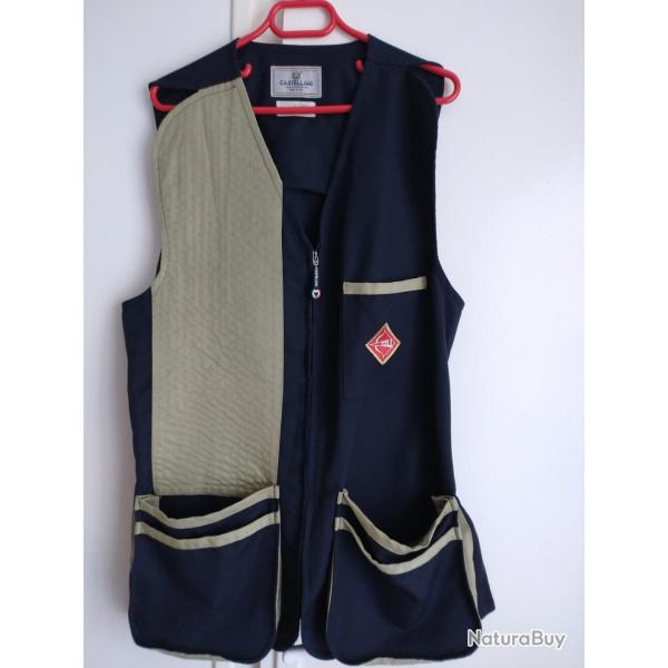 GILET DE BALL-TRAP ZOLI / CASTELLANI - TAILLE 56