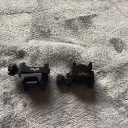 Montage EAW pour carabine blaser  rails  type de rails Picaty